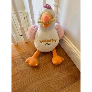 Fiesta Moreys Piers Seagull Plush Pink White Stuffed Animal Jersey Shore